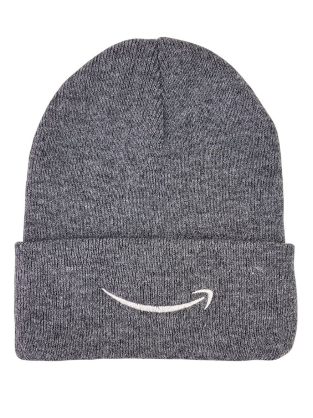 Amazon FAR1 Gray Beanie Hat Embroidered Logo Fargo North Dakota Fulfillment New